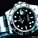 Home 17 롤렉스 신제품 출시 일정 - A luxurious wristwatch close-up featuring the 2024 Rolex Explorer II model with an improved Calibre ...