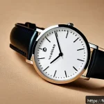 Home 16 중저가 브랜드 시계 추천 - A sleek, eco-friendly wristwatch crafted from recycled stainless steel with a satin-polished finish,...